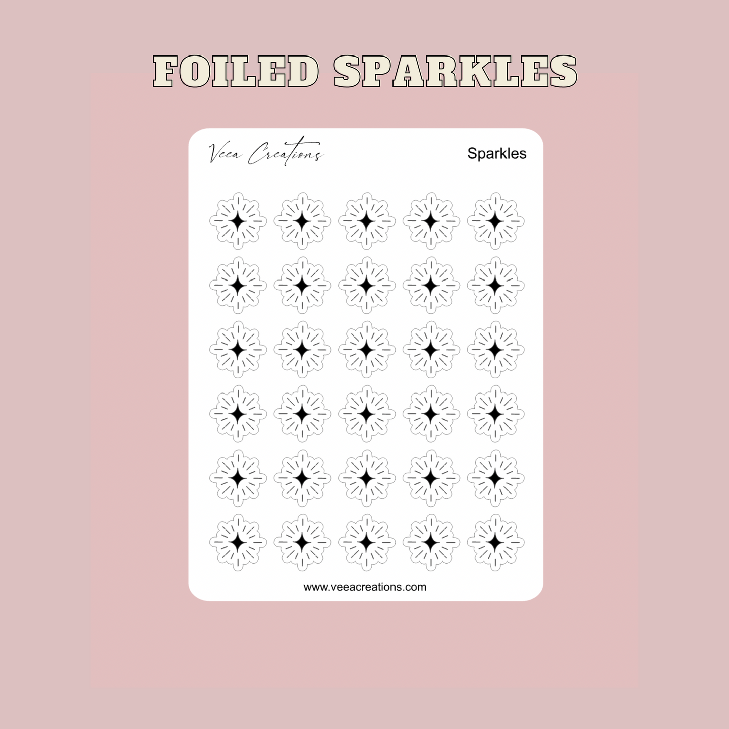 Foiled Sparkles