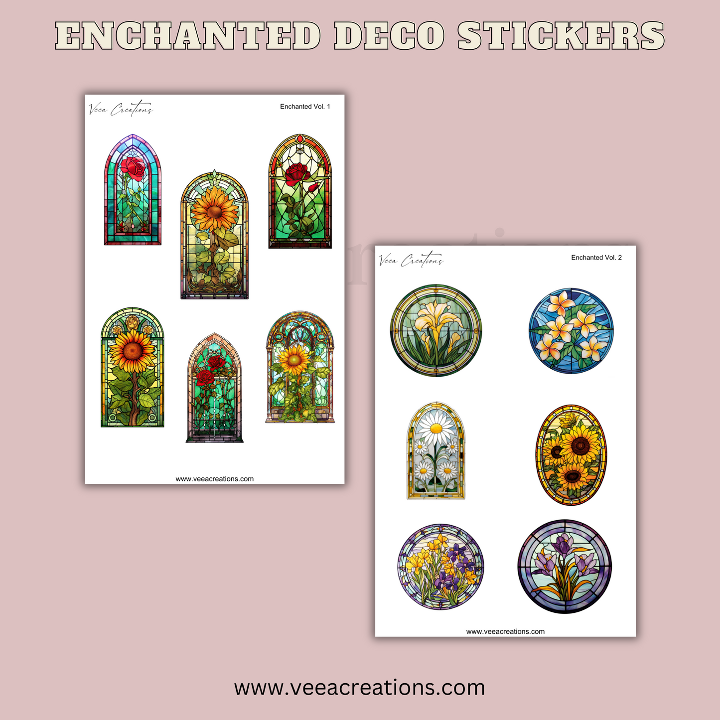 NEW! Enchanted Deco Stickers
