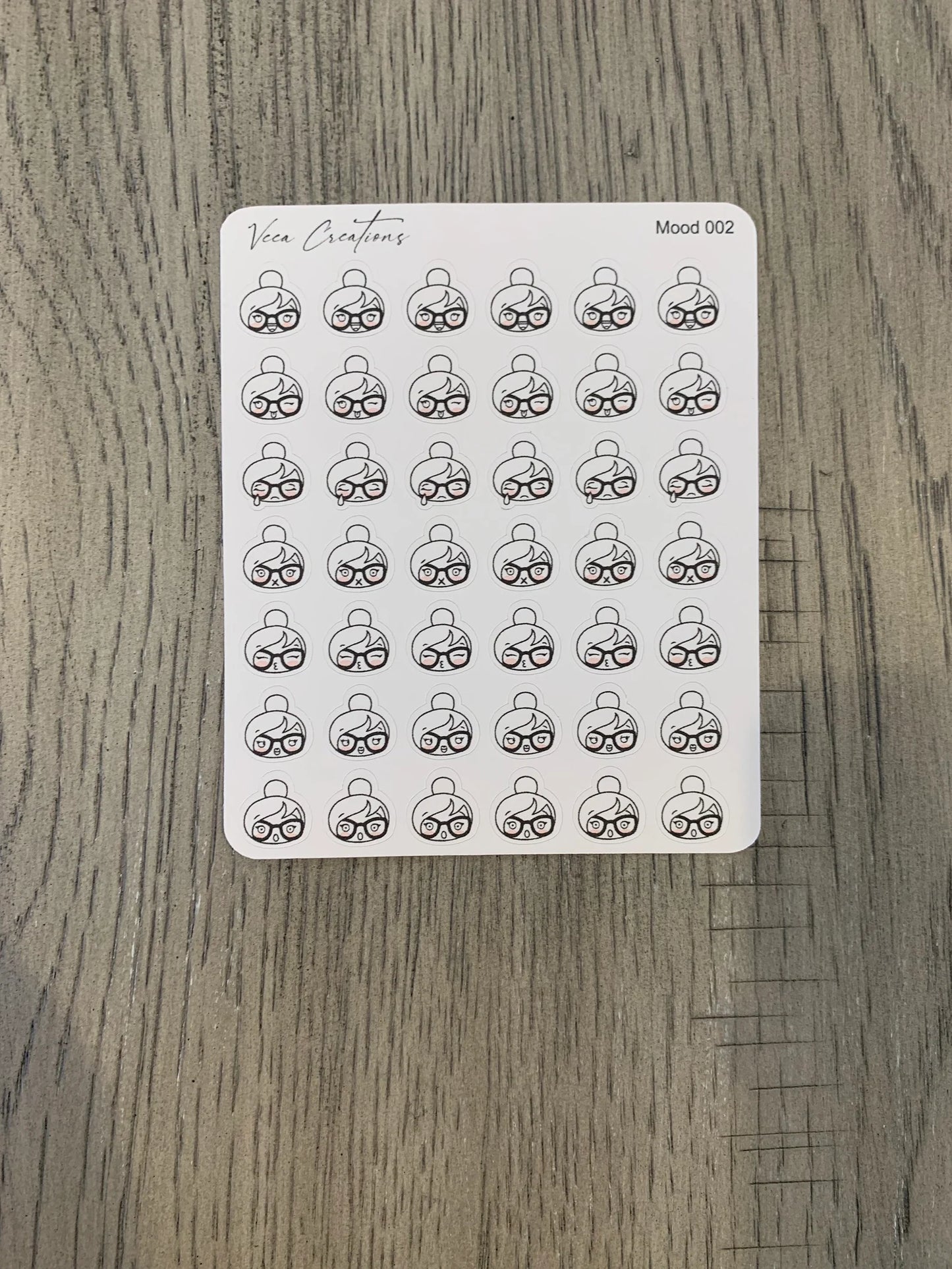 Minimal Mood Stickers