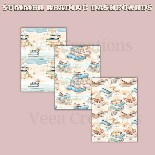 NEW! Summer Reading Dashboards (Unpunched)