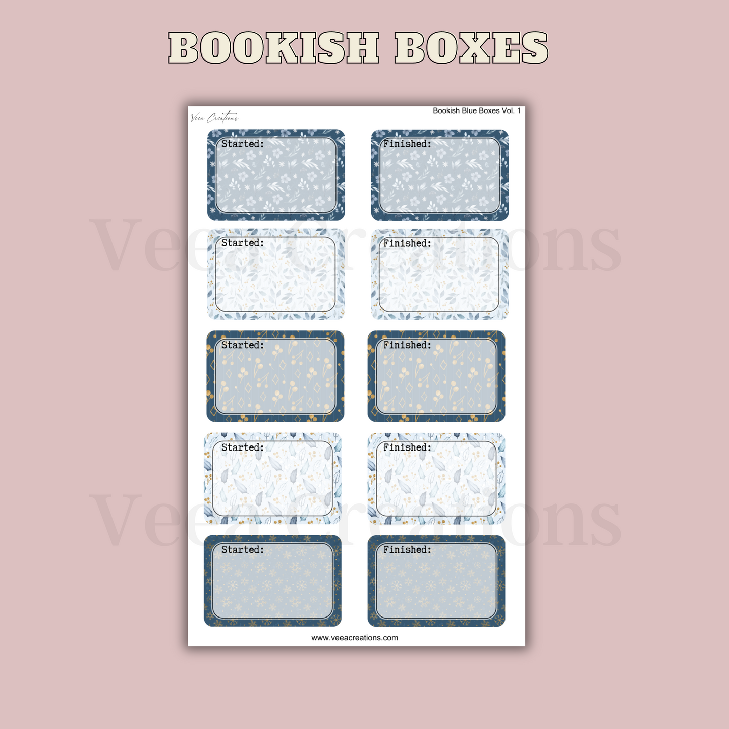 Functional Bookish Boxes