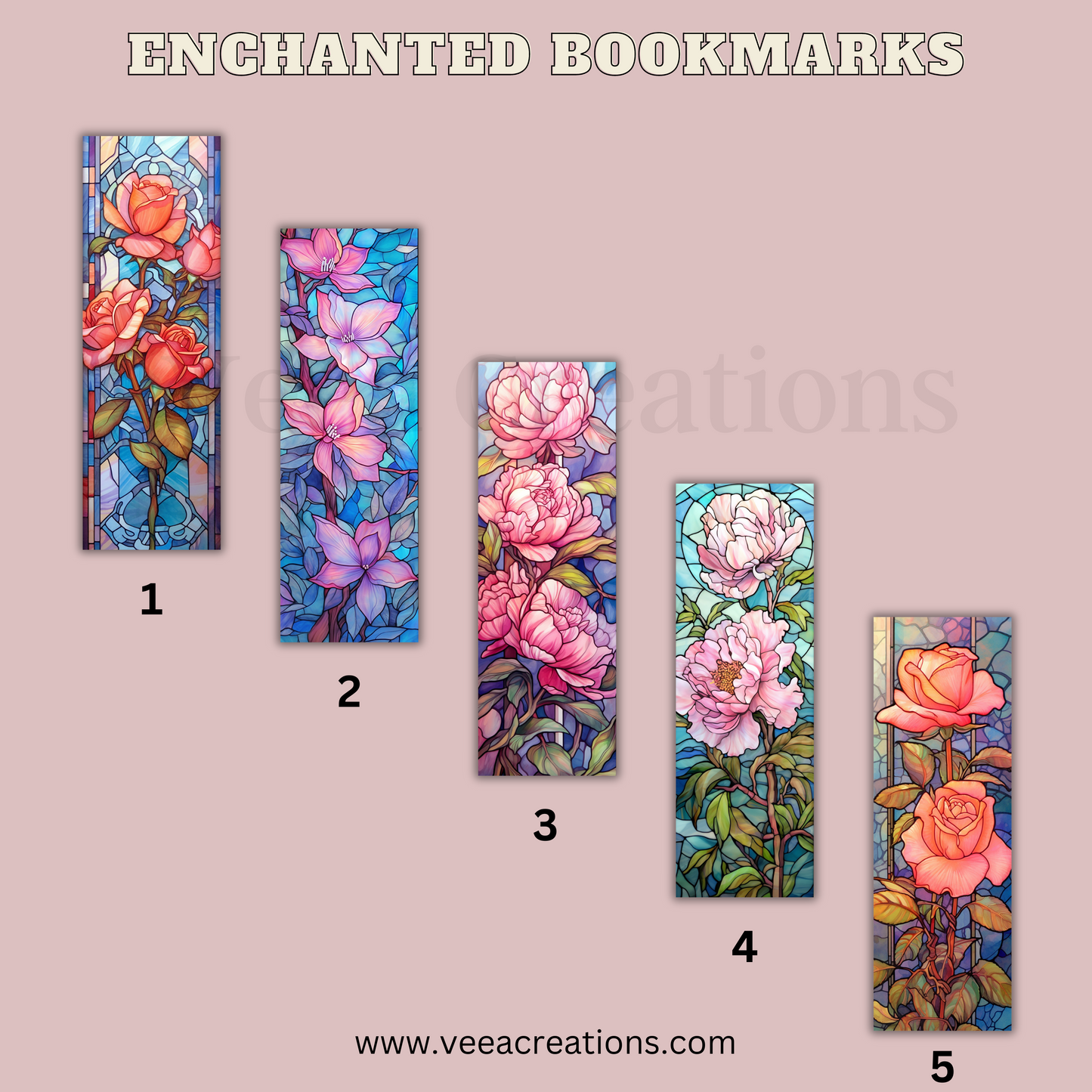 NEW! Enchanted Bookmarks