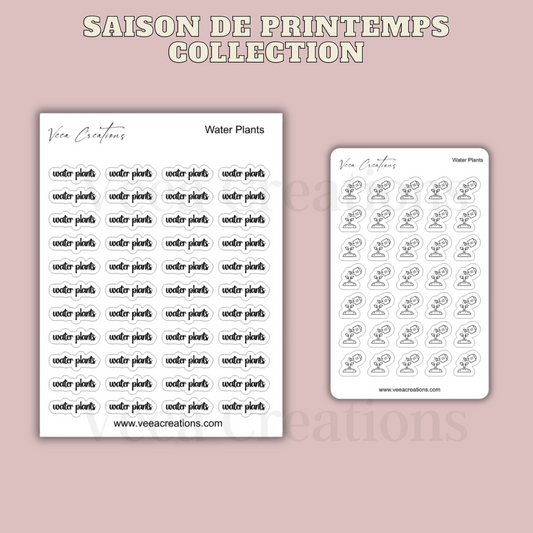 New! Saison de Printemps Collection - Water Plants