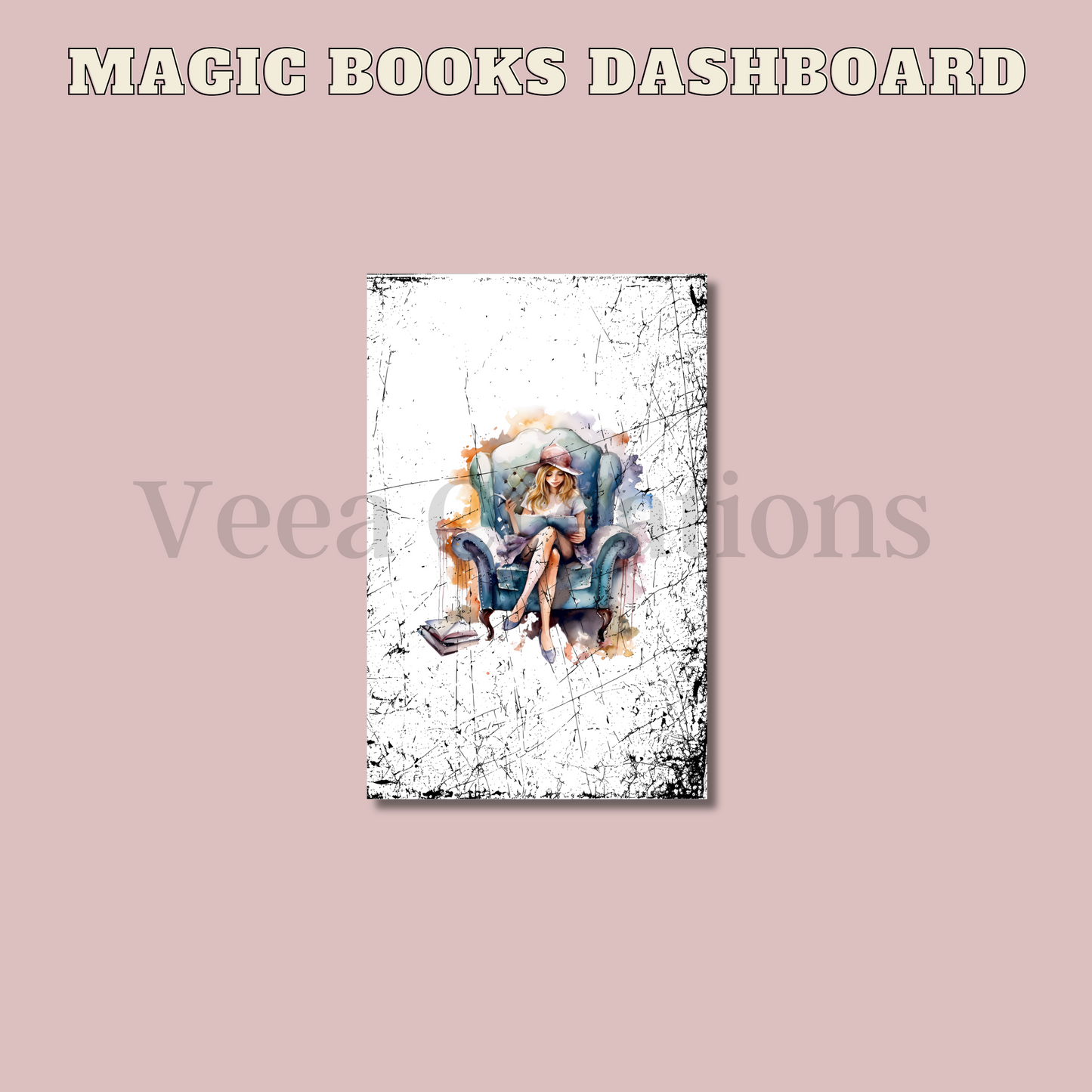 Magic Books Dashboards - Linen Paper (Unpunched)