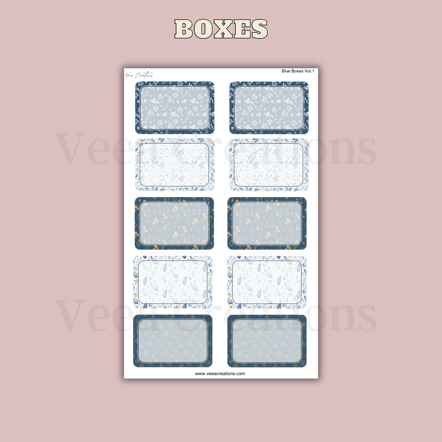 Functional Blue Boxes