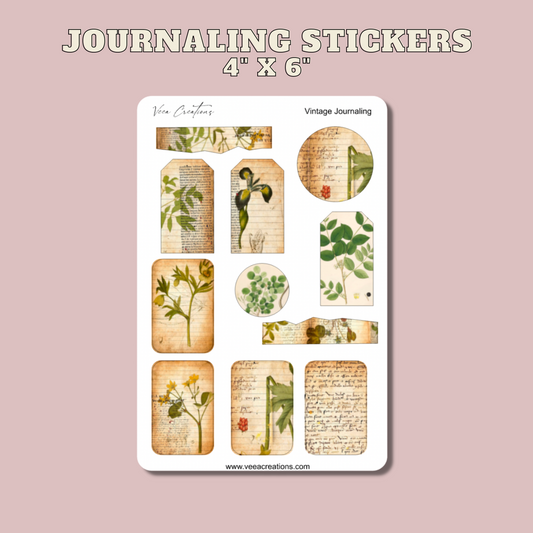 Deco Journaling Stickers