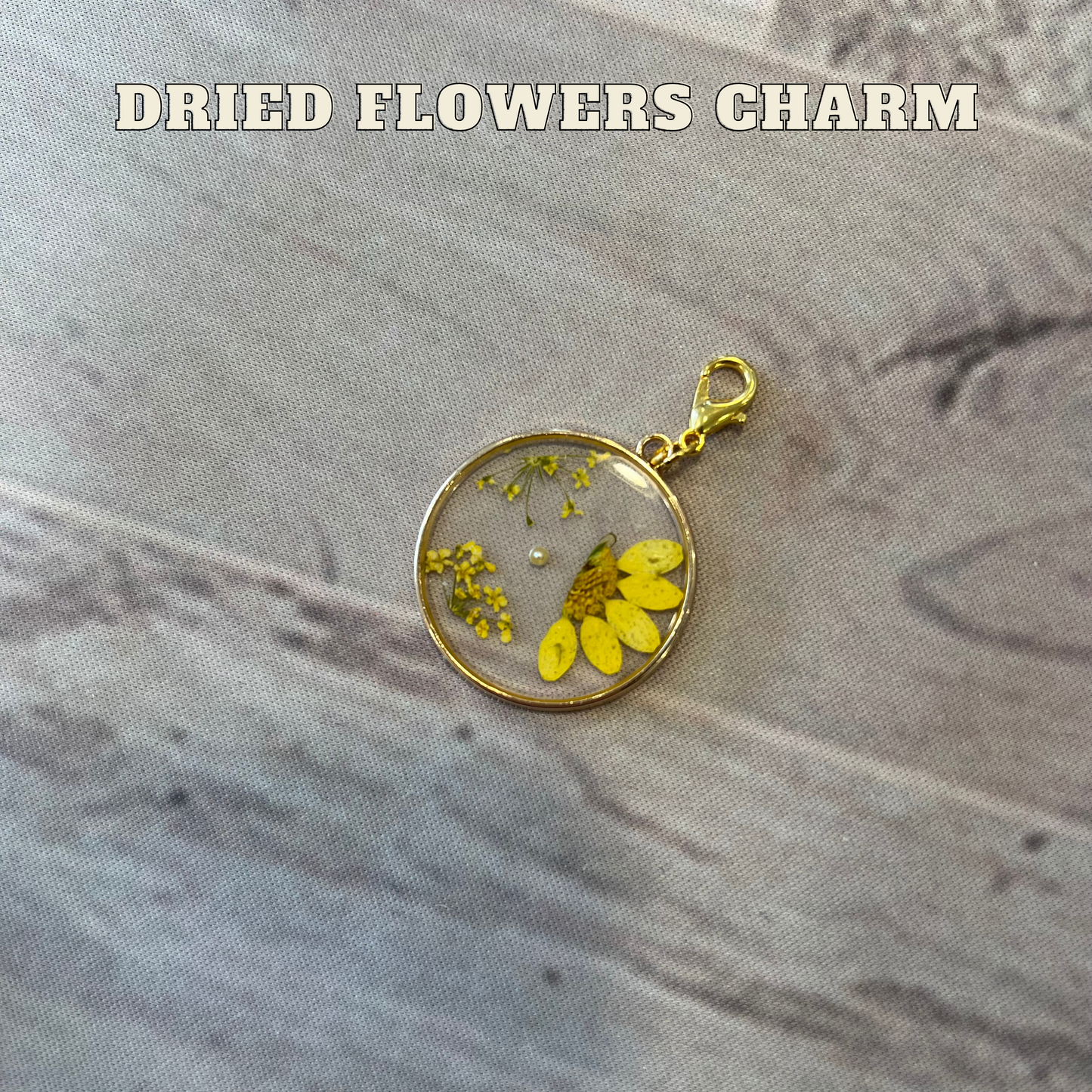 Dried Flowers Charm