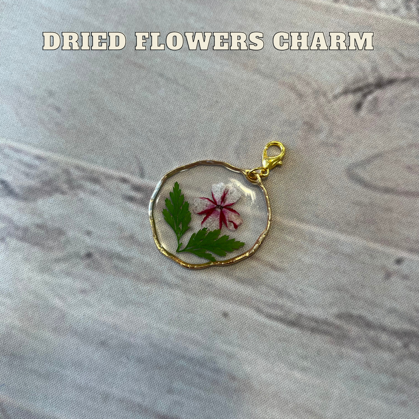 Dried Flowers Charm