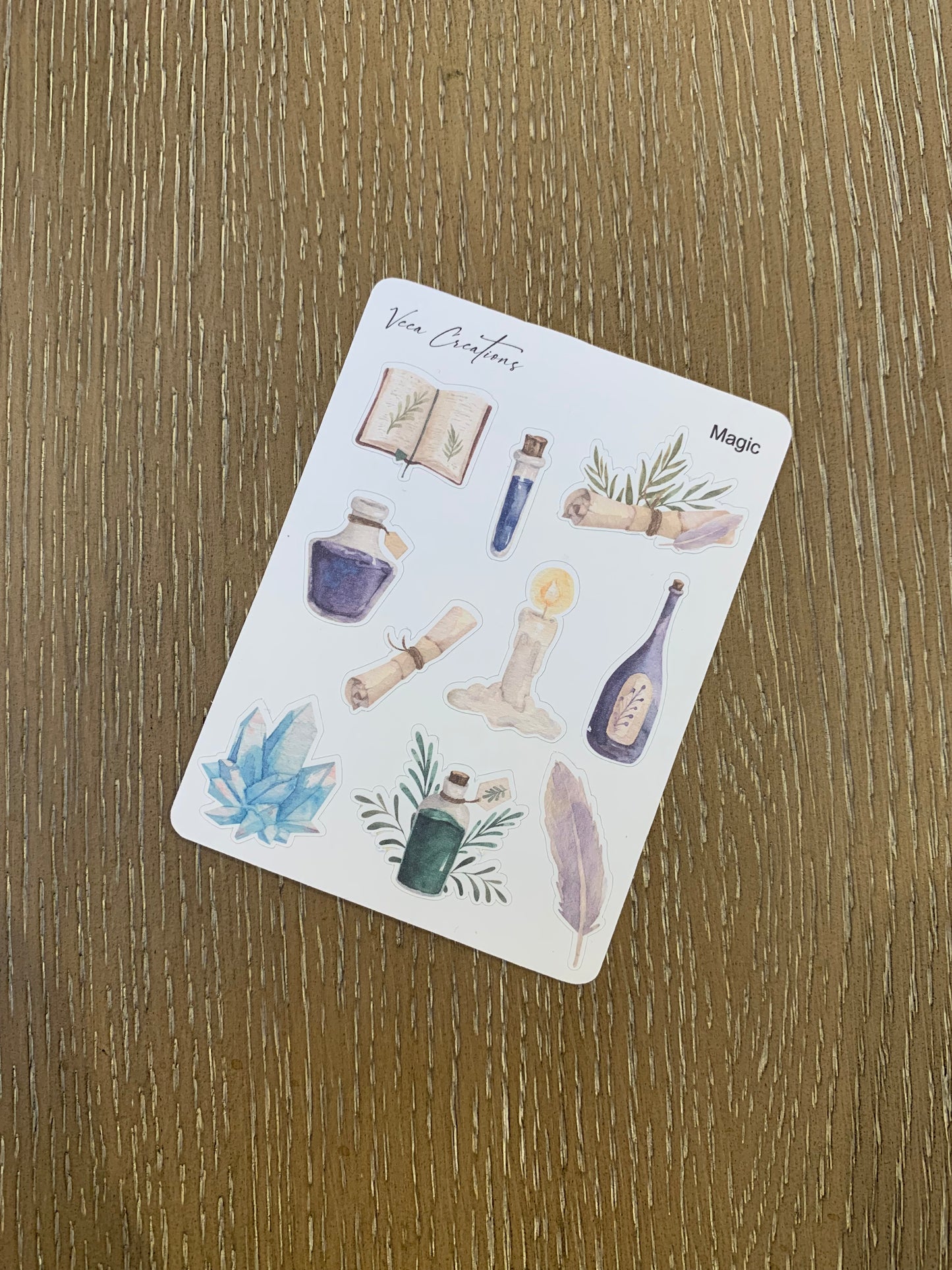 The Magic Collection Stickers/Wax Seals