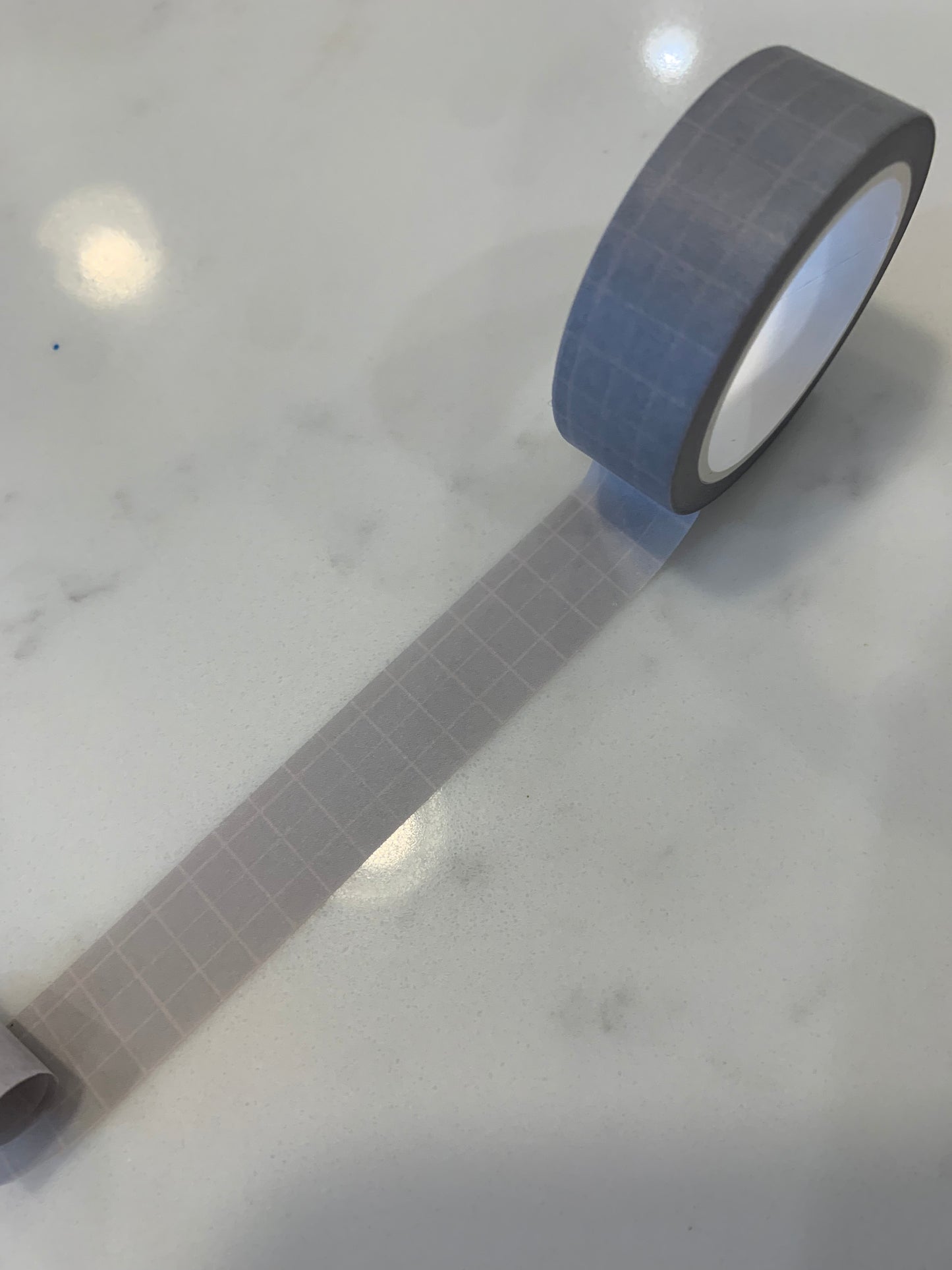 Fleur & Vigne - Sage/Gray grid washi tape