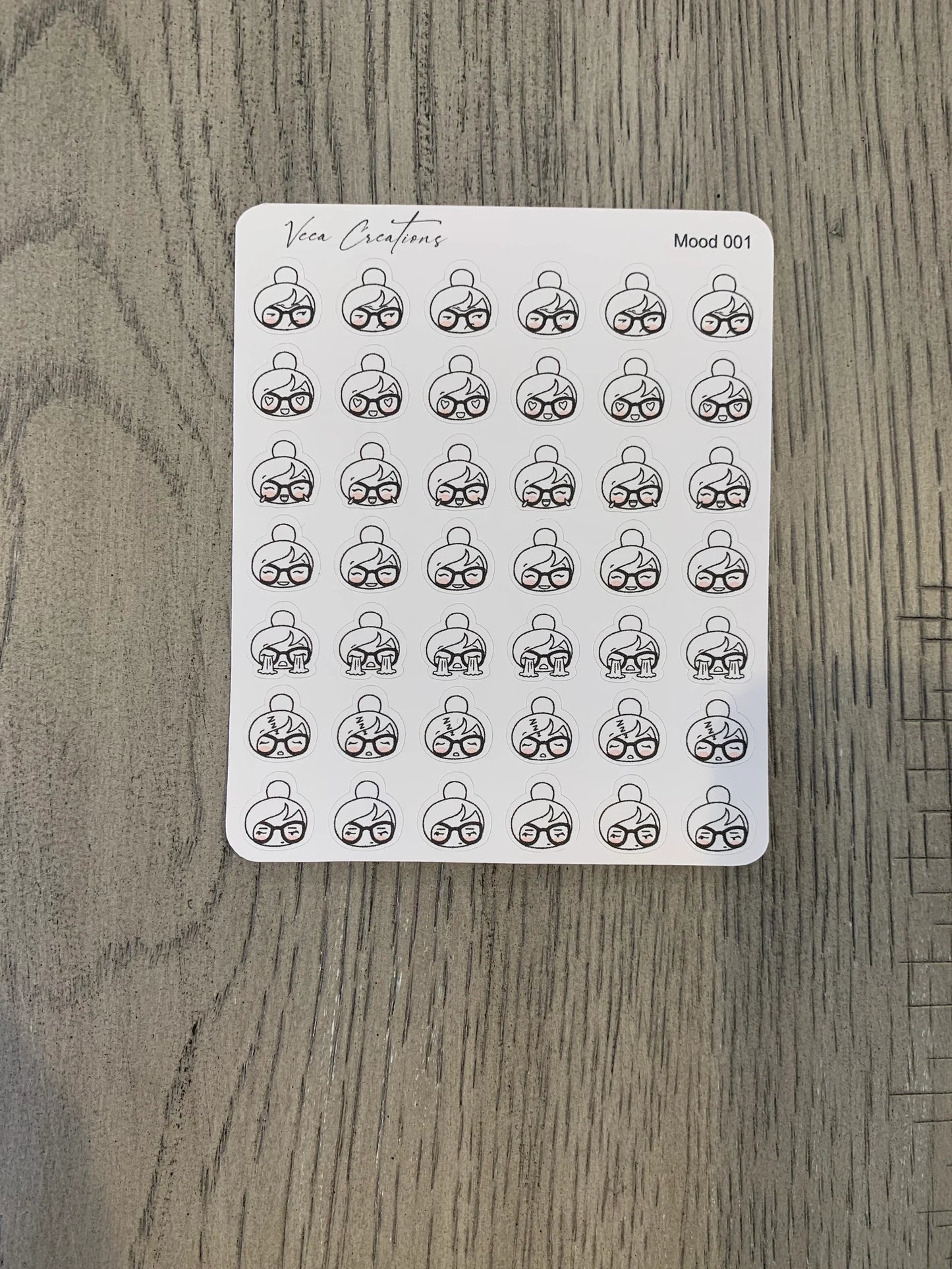 Minimal Mood Stickers
